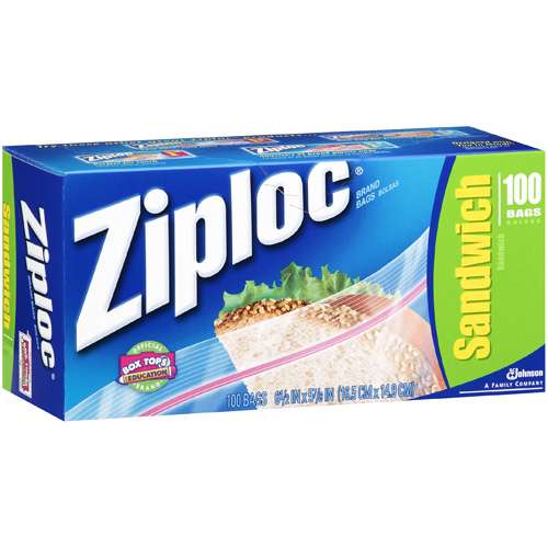 Ziploc Sandwich Size Bag 12/100 Case - Dovs by the Case