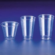 10 oz. Dart Clear Soft Plastic Cup