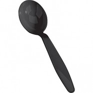 Black HD Soup Spoon 1000/Case