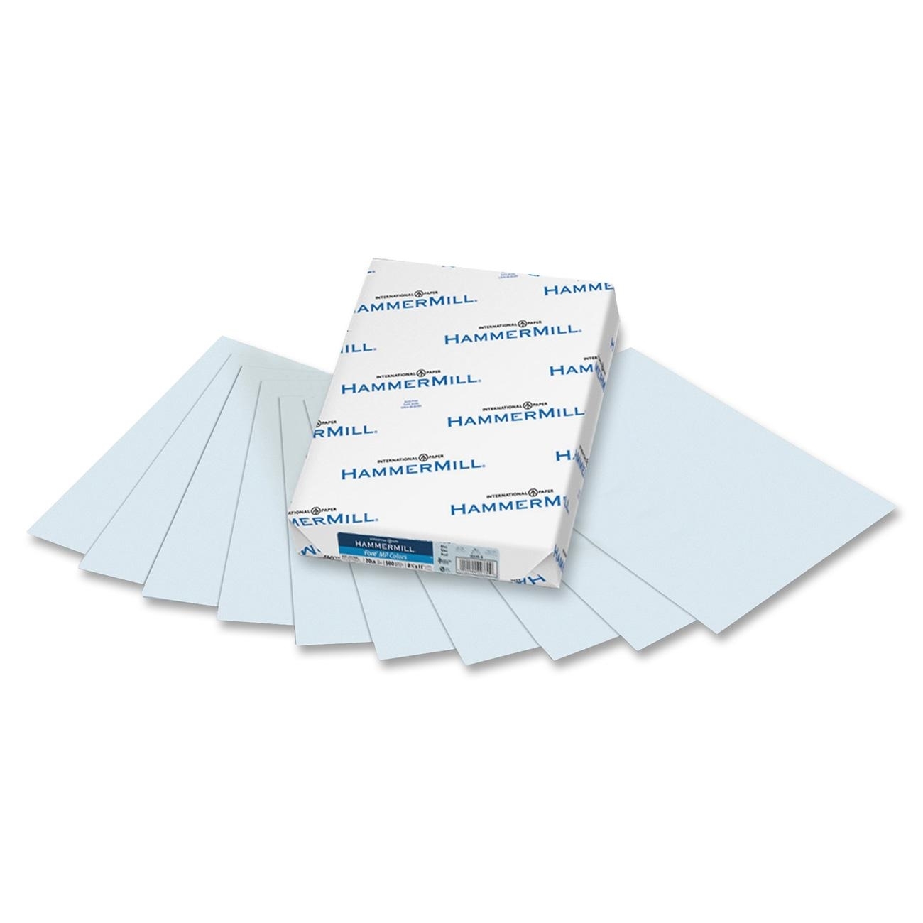 8.5x11 Blue Hammermill Copy Paper 5000 Sheets/case Dovs by the Case Dovs by the Case