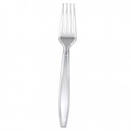 Berkely Square HD Clear Plastic Fork 1000/Case