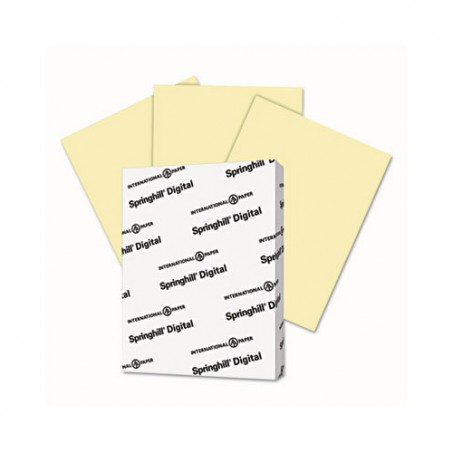 8.5×11 67lbs. Canary Cardstock Paper – 2000 Sheets/case