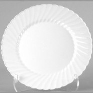 Classicware 7 1/2″ White Plastic Plate 180/Case