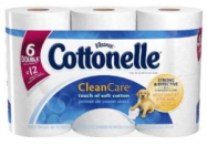 Kleenex Cottonelle Double Roll Toilet Paper 8/6 Case