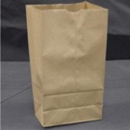 Kraft 4lb Brown Paper Bag 500/Pack