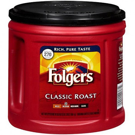 Folgers Regular Coffee 33.9oz Can
