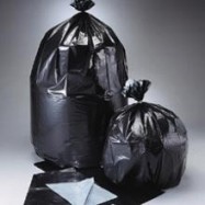 20-30 Gallon 1.3 Mil Black Trash Liners 100/Case