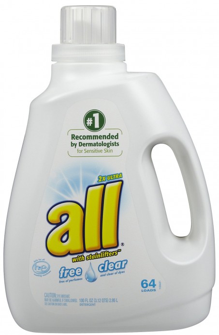 All HE Free and Clear Laundry Detergent 2X Concentrate 4/100oz Case