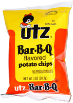 Utz BBQ Potato Chips 60/Case