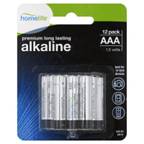 Homelife Alkaline AAA Batteries 144/Case