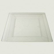 10.75″ Yoshi Clear Square Plate- 120/case