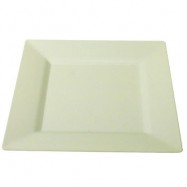 10.75″ Yoshi Beige Square Plate- 120/case