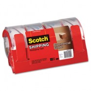 Scotch Clear Packing Tape with Dispenser 4/Pack