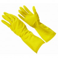 Large Yellow Rubber Gloves 12/Pack