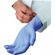 Tradex Large Blue Powder-Free Nitrile Gloves 1000/Case