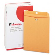 Universal 9×12 Kraft Clasp Light Brown Envelope 100/Box