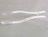 Clear Small Tongs 48/Case