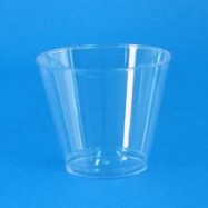 5 oz. Comet Clear Hard Plastic Squat Cup