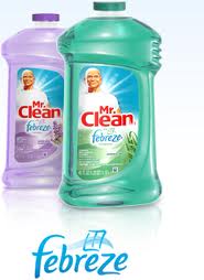 Mr Clean with Febreze 9/40oz Case