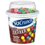 YoCrunch Vanilla Yogurt with M&M’s 12/6oz Case