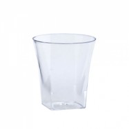 2 oz Flared Clear Square Shot Cup 720/Case