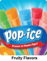 Pop-Ice 6 Assorted Flavor Ice Pops 100/1.5oz Case