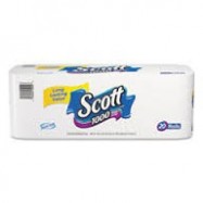Scott 1 Ply Toilet Paper 1000 Sheets/20 Rolls Case